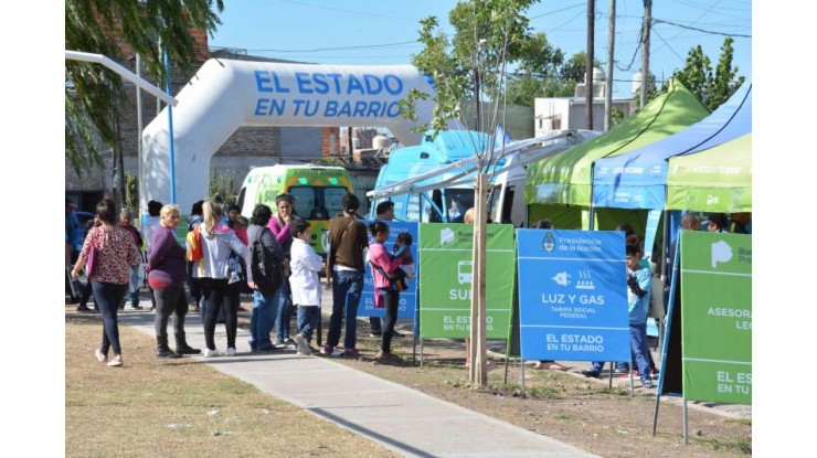 El Estado en tu Barrio llega a F.Varela